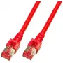 Cabo de rede EFB Elektronik 30 m RJ-45 Cat6 vermelho