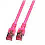Cabo de rede EFB Elektronik K5519.15 RJ-45 Cat6 15 m magenta