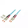 Cabo de fibra ótica EFB Elektronik O7413.0,5 0,5 m 2x SC