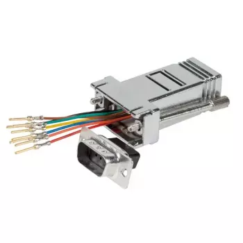 Adaptador de cabo EFB Elektronik ETM23067 — DB-09 para RJ-45, cinzento