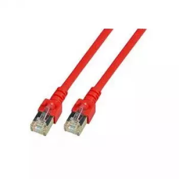 Cabo de rede EFB Elektronik RJ45 S/FTP Cat5e vermelho 10 m