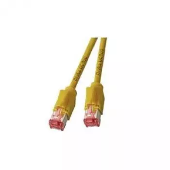 Cabo de rede EFB Elektronik RJ45 S/FTP Cat6a 20 m amarelo