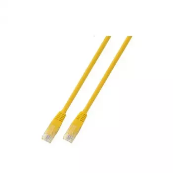 Cabo de rede EFB Elektronik 3 m Cat6 RJ-45 U/UTP amarelo
