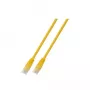 Cabo de rede EFB Elektronik 3 m Cat6 RJ-45 U/UTP amarelo