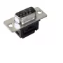Conector de fio EFB Elektronik 29060.1 D-Sub 9 pinos preto cinzento