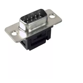 Conector de fio D-Sub EFB Elektronik 29062.1, acabamento preto metálico