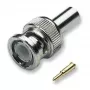 Ficha BNC coaxial EFB Elektronik 52500.2, impedância 50 Ω
