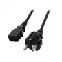 Cabo de alimentação EFB Elektronik EK511.3 preto 3 m