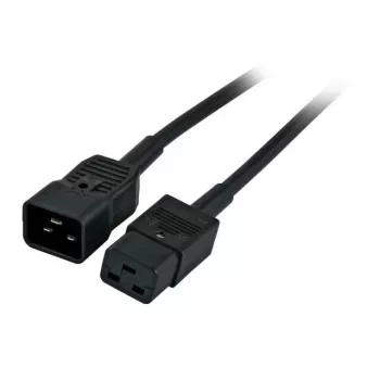Cabo de alimentação EFB Elektronik EK519.2,5 preto 2,5 m C20 C19