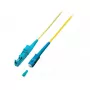 EFB Elektronik O0839.5 Cabo patch de fibra óptica Simplex, de E-2000 para SC, OS2 9/125 µm, 5 m, amarelo