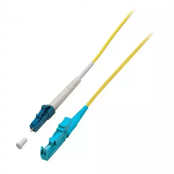 Cabo de fibra ótica EFB Elektronik O0863.5 — OS2 9 µm, E-2000 (LSH) para LC, 5 m, amarelo