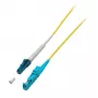 Cabo de fibra ótica EFB Elektronik O0863.5 — OS2 9 µm, E-2000 (LSH) para LC, 5 m, amarelo