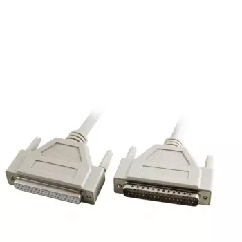 EFB Elektronik K5186.2 Cabo de dados série 1:1, DB-37 macho para fêmea, 2 m, bege