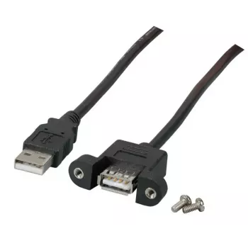 Cabo USB EFB Elektronik K5291SW.3V2 3 m USB A preto