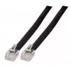 Cabo telefónico EFB Elektronik K2404SW.2 2 m preto