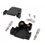 EFB Elektronik E-DH15 capa D-Sub, 15 pinos, preto