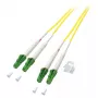 Cabo de fibra ótica EFB Elektronik O0381.0,5 0,5 m 2x LC amarelo