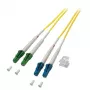 Cabo de fibra ótica EFB Elektronik O0384.3 LC OS2 3 m amarelo
