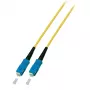 Cabo de fibra ótica EFB Elektronik O1323.1 1 m SC amarelo