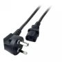 Cabo de alimentação EFB Elektronik EK539.1,8 preto 1,8 m