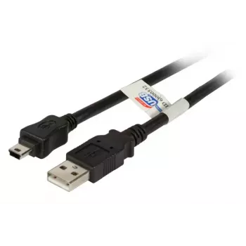 Cabo USB EFB Elektronik K5251SW.0,5 0,5 m USB A para Mini-USB B preto