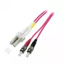 Cabo de fibra ótica EFB Elektronik LC-ST 50/125µ InfiniBand 1 m