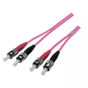 Cabo de fibra ótica EFB Elektronik O0348.2 2 m ST lilás