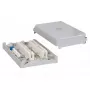 EFB Elektronik LSA Minibox 201 C, 20 pares, incl. 2x réguas de seccionamento de 10 pares, cinzento