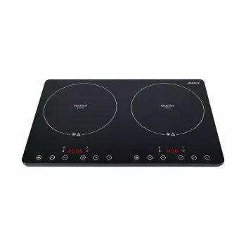 Placa de indução Steba IK 650 fina preta 2 zonas controlo tátil