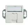 Tomada de rede Telegärtner RJ-45 Cat6a J00020A0507, branca, ABS/aço/zinco, 70×50×43,2 mm