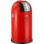 Balde do lixo Wesco Pushboy 50 l, vermelho, modelo 112797