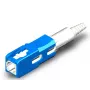 Conector de fibra ótica Telegärtner 100007221 SC/PC fêmea OM3 12 unid.