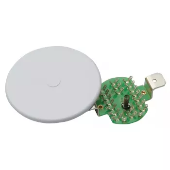 Bloco distribuidor de cabos ABUS Security Center VT4200W, branco, 19 ligações