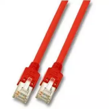 Cabo de rede EFB Elektronik RJ45 (X) S/FTP Cat5e vermelho 2 m