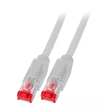 EFB Elektronik K8051.1,5 Cabo patch RJ45, Cat.6A S/FTP, 1,5 m, cinzento