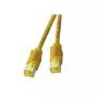 Cabo de rede EFB Elektronik RJ45 S/STP Cat6a 1 m amarelo