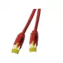 Cabo de rede EFB Elektronik K8560RT.25 vermelho 25 m Cat6a S/FTP
