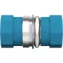 Adaptador de fibra ótica EFB Elektronik 53344.3 FC/PC azul metálico