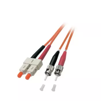 Cabo de fibra ótica EFB Elektronik O6353.1 1 m SC ST laranja