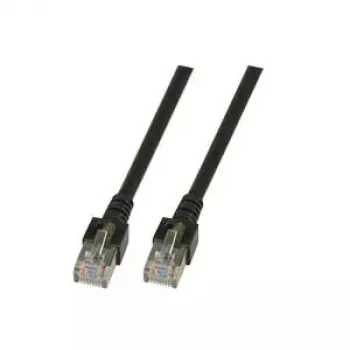 Cabo de rede EFB Elektronik Cat5e RJ-45 10 m preto