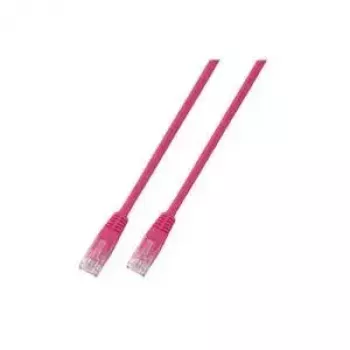 Cabo de rede EFB Elektronik RJ45 U/UTP Cat.5e 10 m magenta