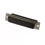 Conector macho EFB Elektronik 34610.1 D-Sub 50 pinos preto