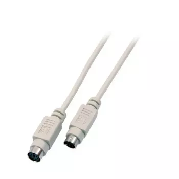 EFB Elektronik EK323.10 cabo de extensão PS/2 para teclado/rato, 10 m, bege