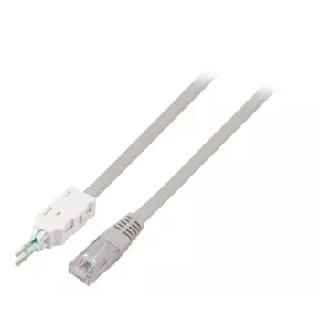Cabo de rede EFB Elektronik 46131.1 cinzento 1 m