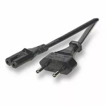 Cabo de alimentação EFB Elektronik EK502.2 preto 2 m conector fêmea C7