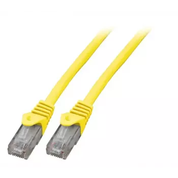 Cabo de rede EFB Elektronik K8104GE.7,5 RJ-45 Cat6 7,5 m amarelo