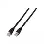 Cabo de rede EFB Elektronik 1m Cat6 RJ-45 U/UTP preto