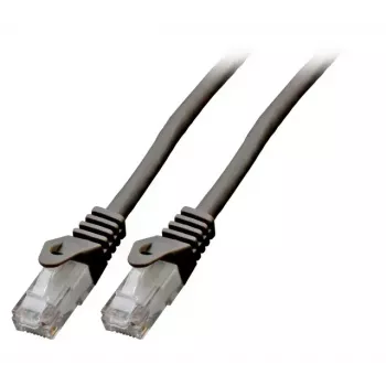 Cabo de rede EFB Elektronik K8104SW.7,5 RJ-45 Cat6 7,5 m preto