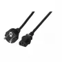 Cabo de alimentação EFB Elektronik EK508SW.5 preto 5 m CEE7/7 conector fêmea C13