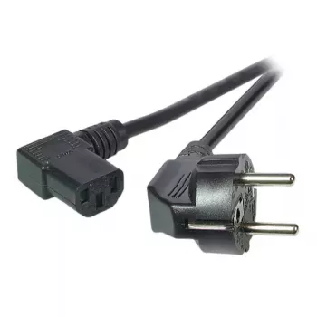 Cabo de alimentação EFB Elektronik EK535.5 preto 5 m CEE7/4 conector fêmea C13